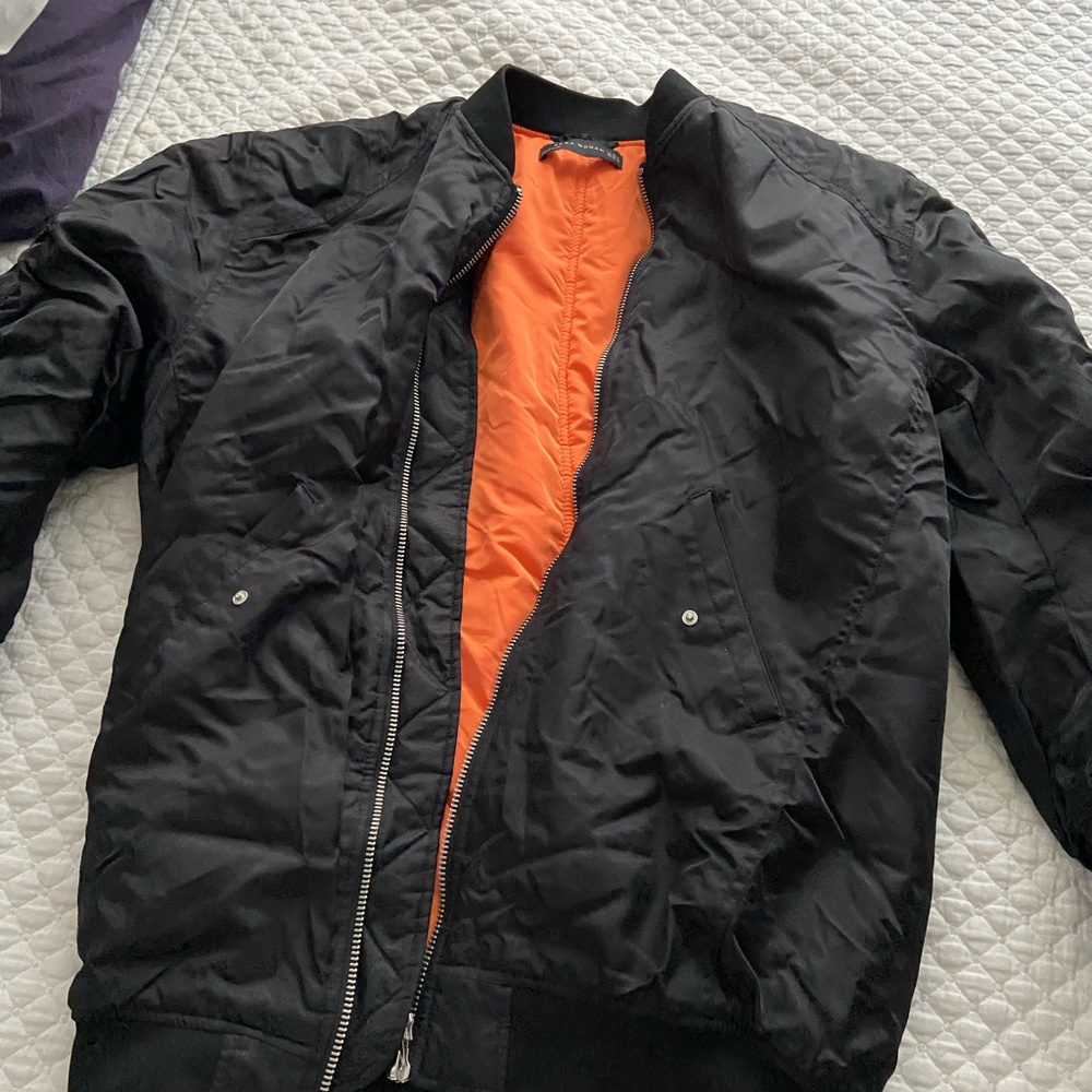 OVERSIZED ZARA BOMBER JACKET